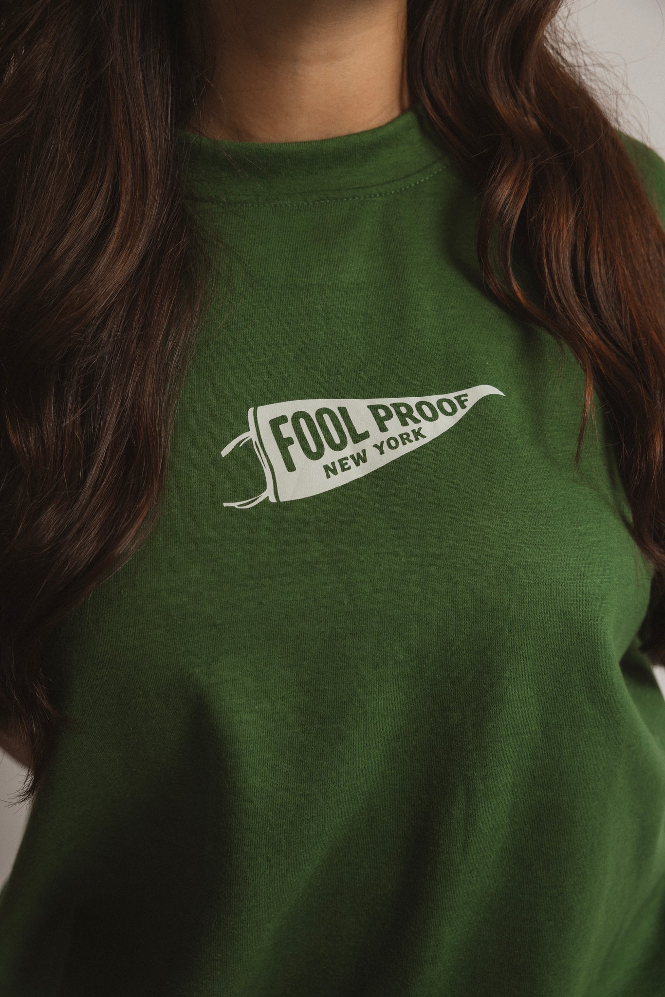 Banner Box Tee (Hunter Green)