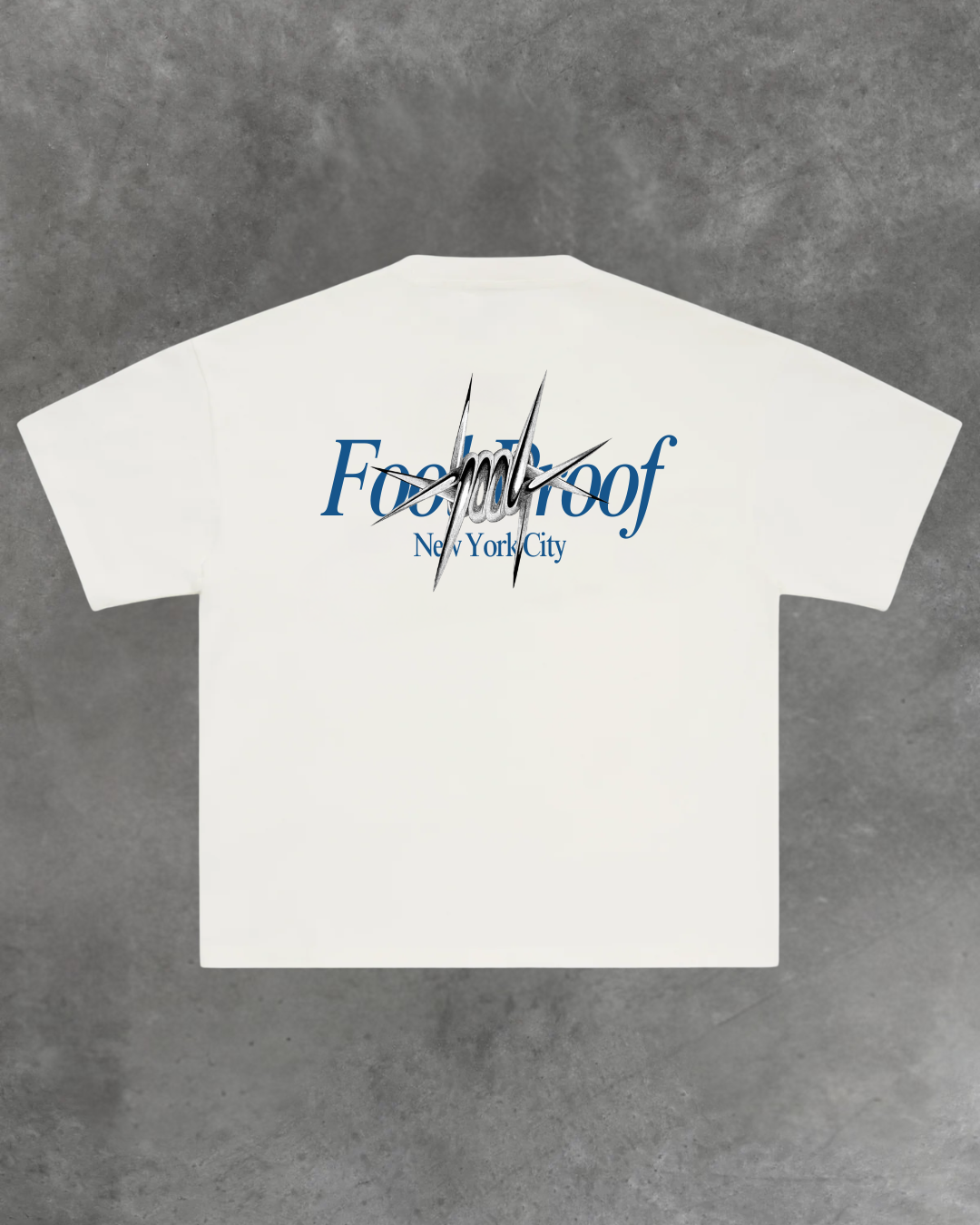 Barbed Wire Box Tee (White)