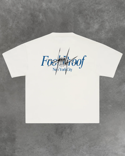 Barbed Wire Box Tee (White)