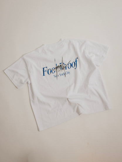 Barbed Wire Box Tee (White)