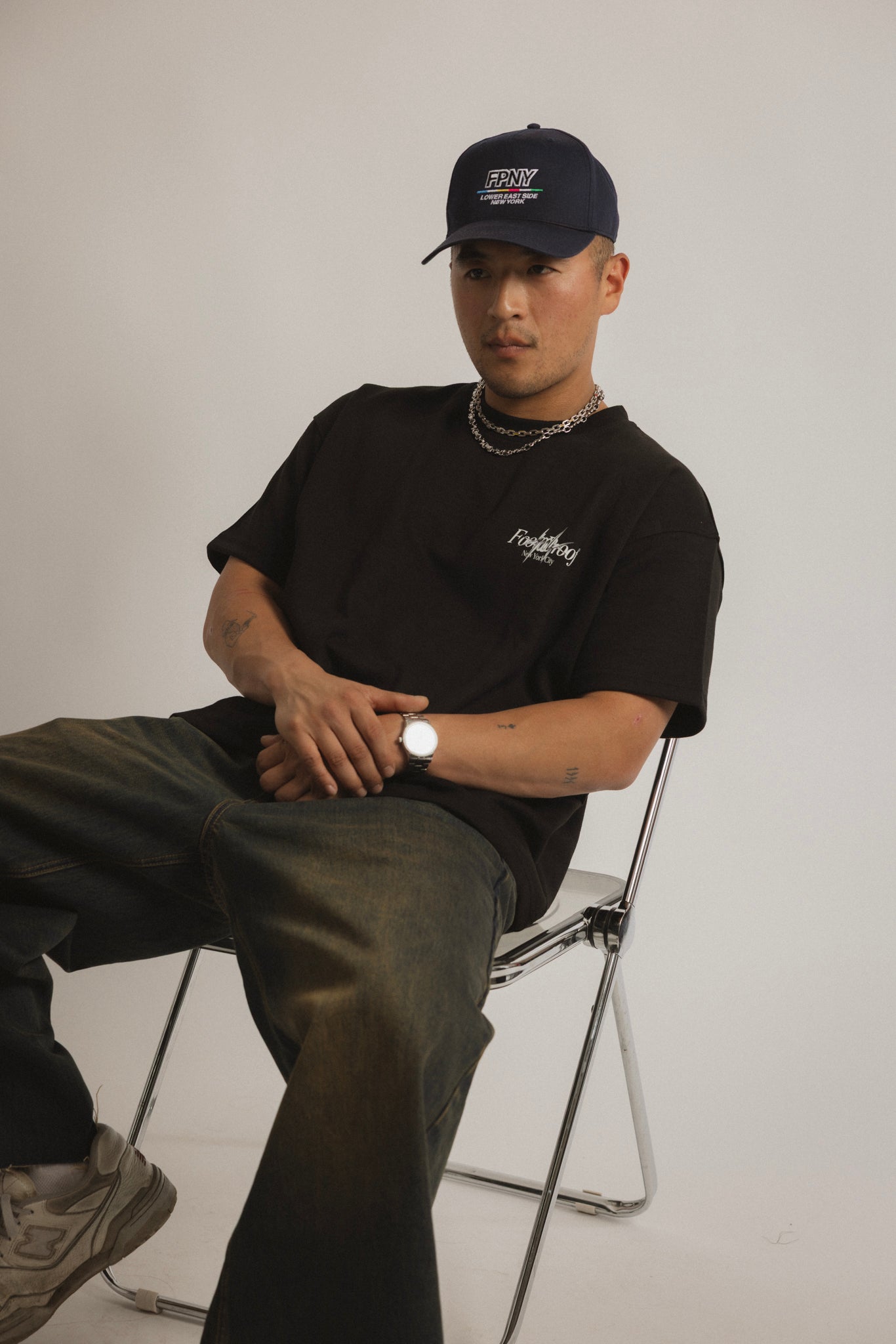 Barbed Wire Box Tee (Black)