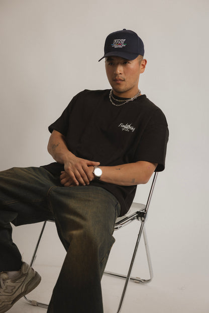 Barbed Wire Box Tee (Black)