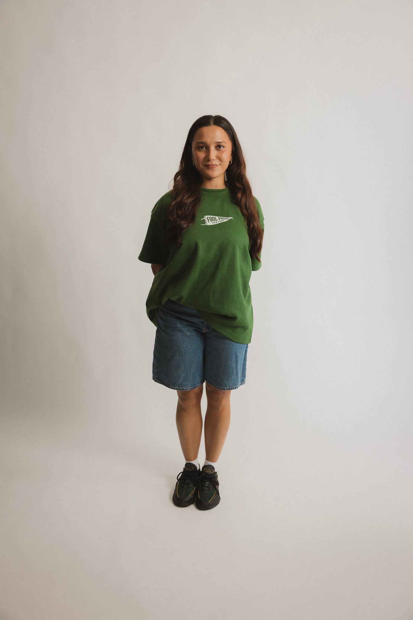 Banner Box Tee (Hunter Green)