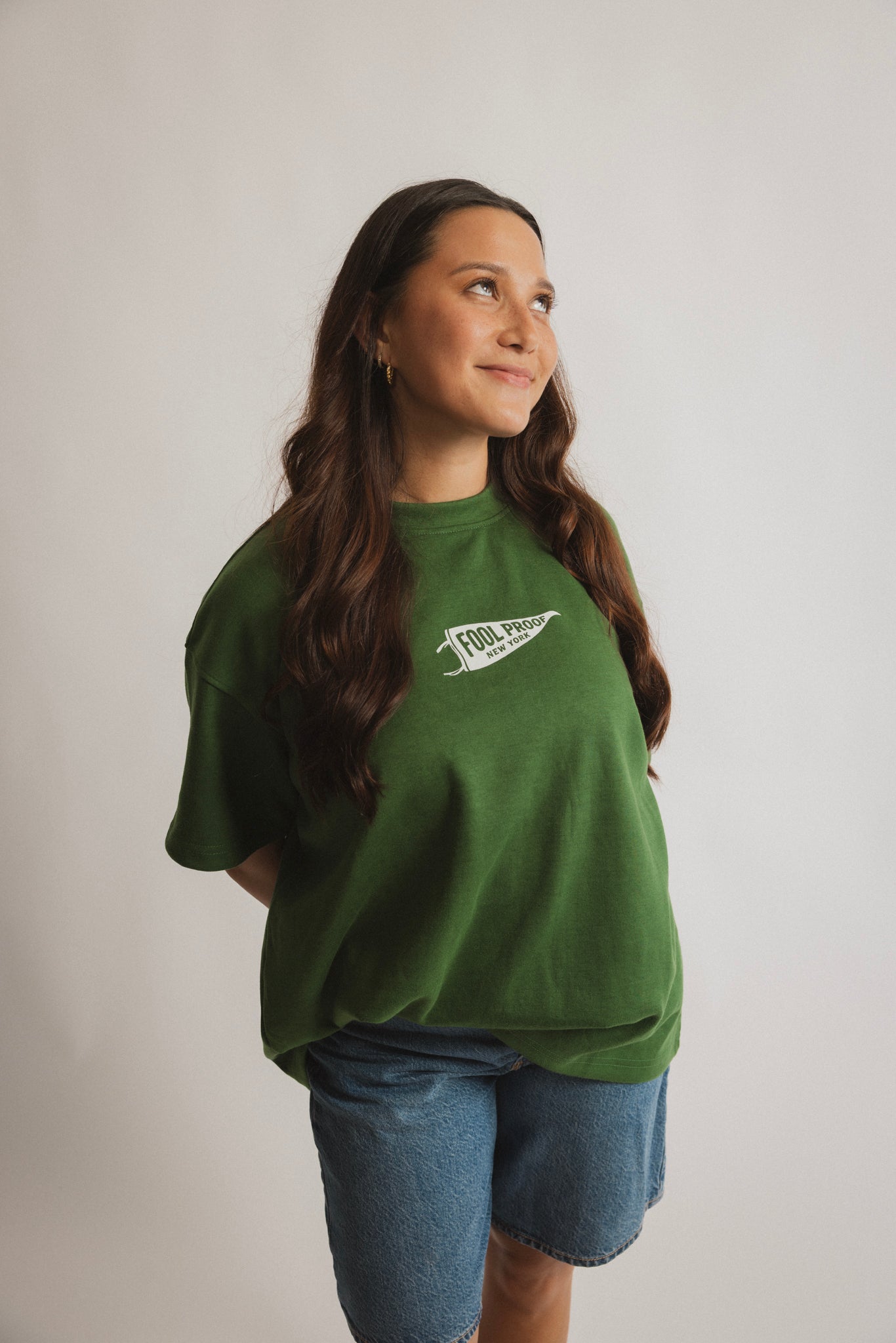 Banner Box Tee (Hunter Green)
